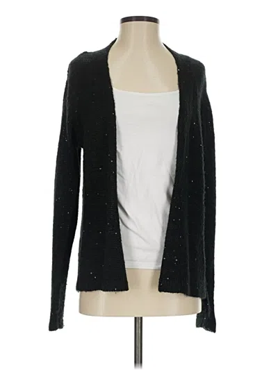 Pre-owned Croft & Barrow Cardigan Sweater In Black