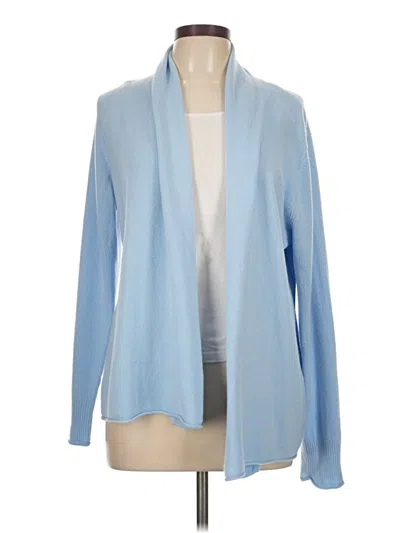 Pre-owned Croft & Barrow Cardigan Sweater In Blue