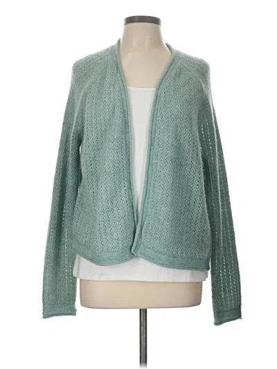 Pre-owned Croft & Barrow Cardigan Sweater In Blue