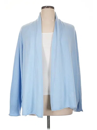 Pre-owned Croft & Barrow Cardigan Sweater In Blue