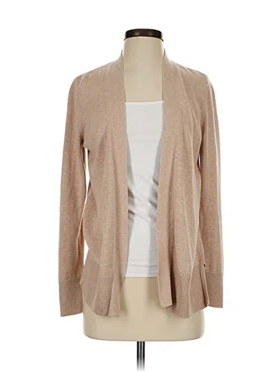 Pre-owned Croft & Barrow Cardigan Sweater In Brown