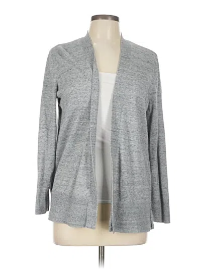 Pre-owned Croft & Barrow Cardigan Sweater In Gray