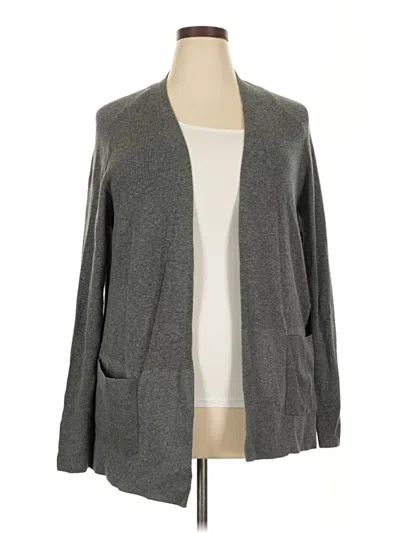 Croft & Barrow Cardigan Sweater In Gray