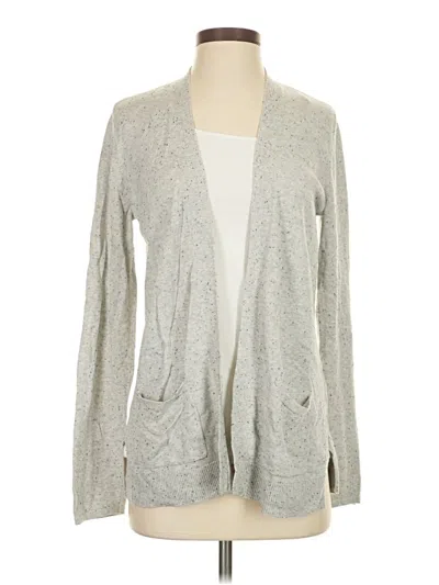 Pre-owned Croft & Barrow Cardigan Sweater In Gray