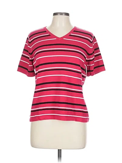 Pre-owned Croft & Barrow Cardigan Sweater In Pink