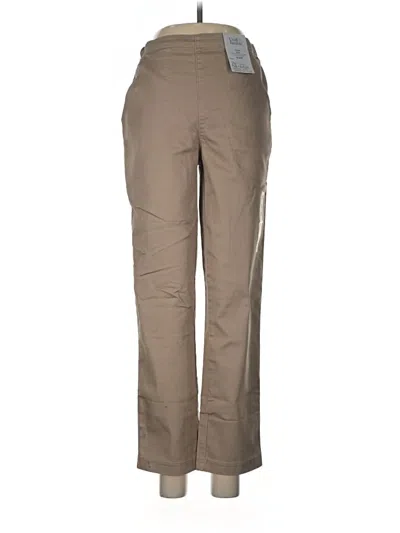 Pre-owned Croft & Barrow Cargo Pants In Brown
