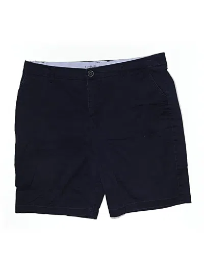 Pre-owned Croft & Barrow Cargo Shorts In Blue