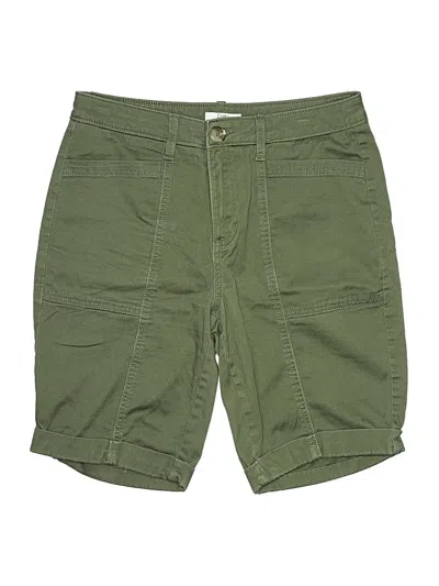Pre-owned Croft & Barrow Cargo Shorts In Green