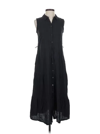 Pre-owned Croft & Barrow Casual Dress In Black
