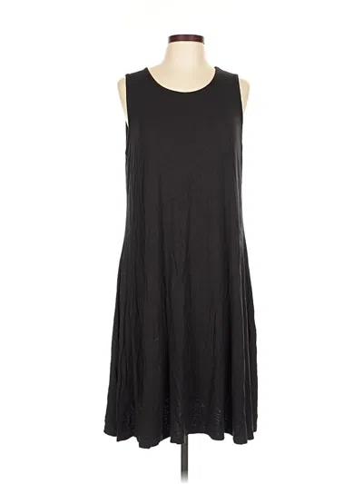 Pre-owned Croft & Barrow Casual Dress In Black