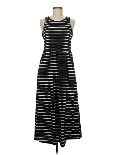 Pre-owned Croft & Barrow Casual Dress In Black