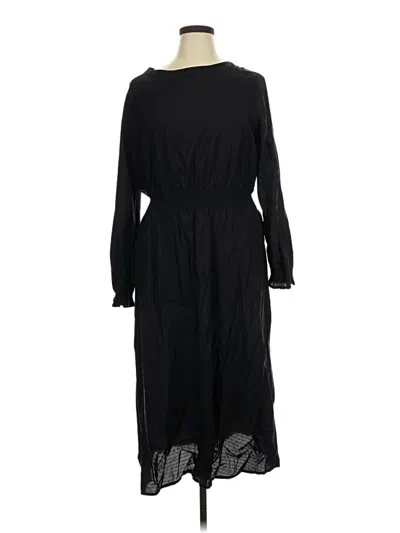 Pre-owned Croft & Barrow Casual Dress In Black