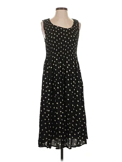 Pre-owned Croft & Barrow Casual Dress In Black