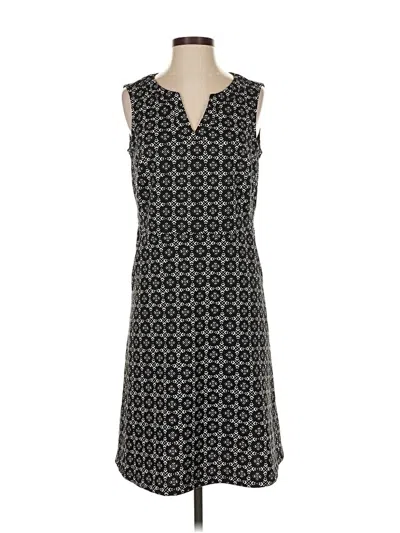 Pre-owned Croft & Barrow Casual Dress In Black