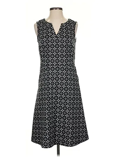 Pre-owned Croft & Barrow Casual Dress In Black