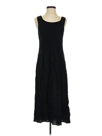 Pre-owned Croft & Barrow Casual Dress In Black