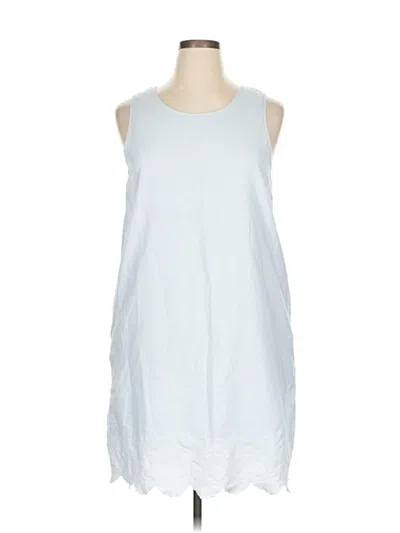 Pre-owned Croft & Barrow Casual Dress In Blue