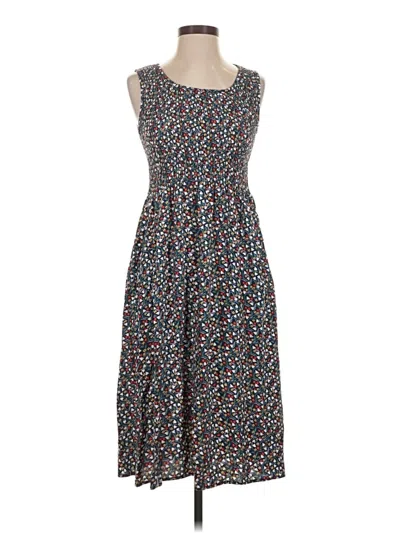 Pre-owned Croft & Barrow Casual Dress In Blue