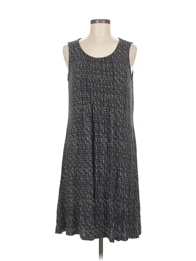 Pre-owned Croft & Barrow Casual Dress In Gray