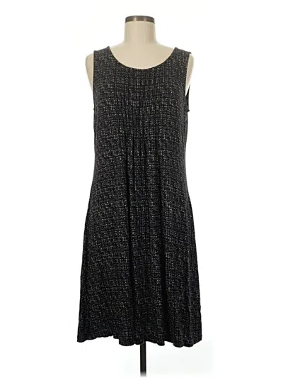 Pre-owned Croft & Barrow Casual Dress In Gray