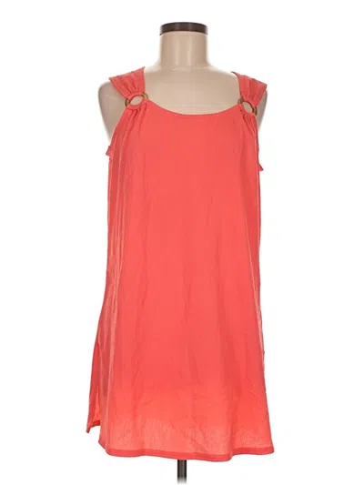 Pre-owned Croft & Barrow Casual Dress In Orange