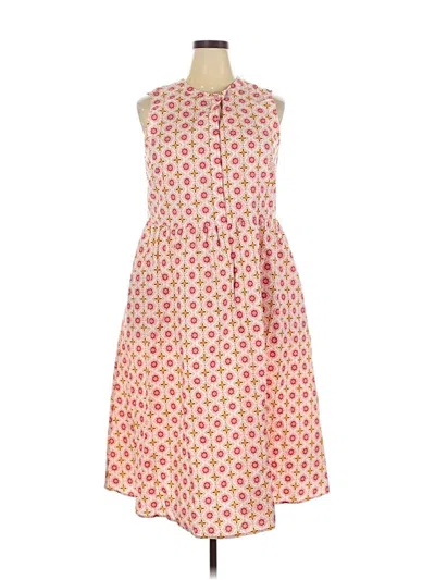 Pre-owned Croft & Barrow Casual Dress In Pink