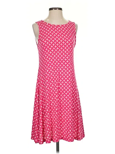 Pre-owned Croft & Barrow Casual Dress In Pink
