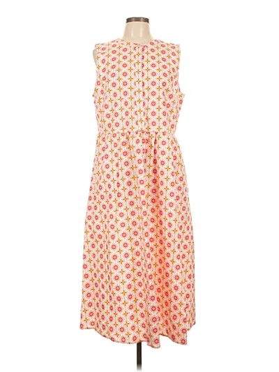Pre-owned Croft & Barrow Casual Dress In Pink