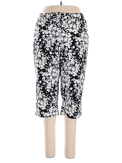 Pre-owned Croft & Barrow Casual Pants In Black