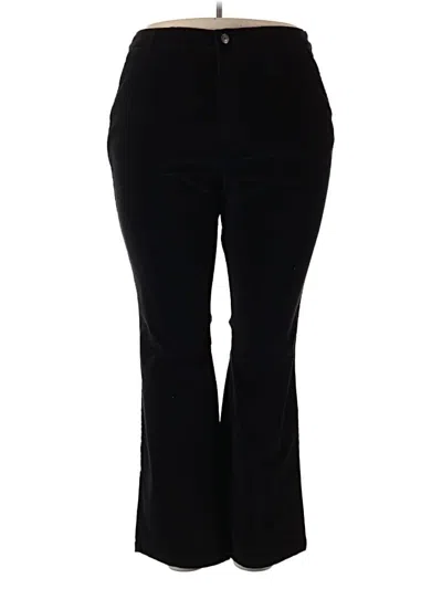 Pre-owned Croft & Barrow Casual Pants In Black