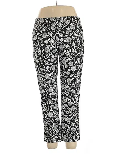 Pre-owned Croft & Barrow Casual Pants In Black