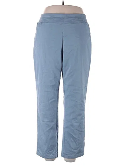 Pre-owned Croft & Barrow Casual Pants In Blue