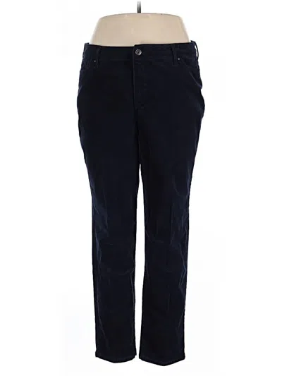 Pre-owned Croft & Barrow Casual Pants In Blue