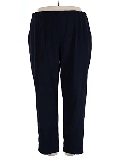 Pre-owned Croft & Barrow Casual Pants In Blue