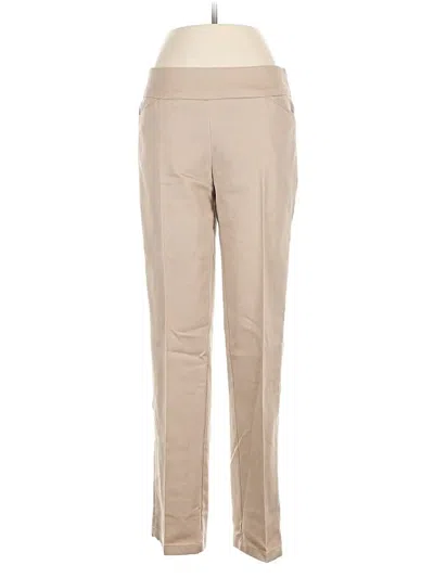 Pre-owned Croft & Barrow Casual Pants In Brown