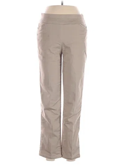 Pre-owned Croft & Barrow Casual Pants In Brown