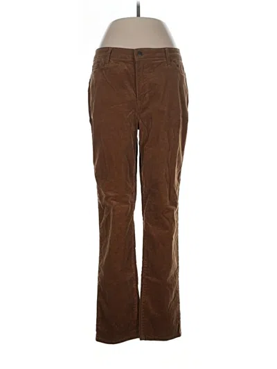 Pre-owned Croft & Barrow Casual Pants In Brown