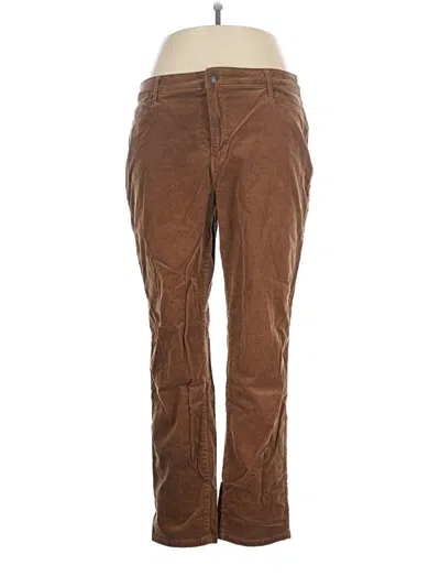 Pre-owned Croft & Barrow Casual Pants In Brown
