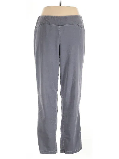 Pre-owned Croft & Barrow Casual Pants In Gray