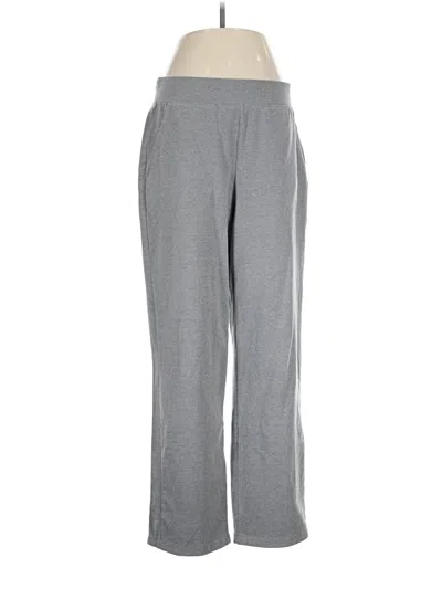 Pre-owned Croft & Barrow Casual Pants In Gray
