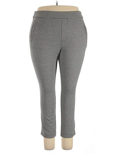 Pre-owned Croft & Barrow Casual Pants In Gray