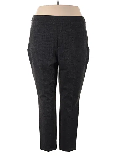 Pre-owned Croft & Barrow Casual Pants In Gray