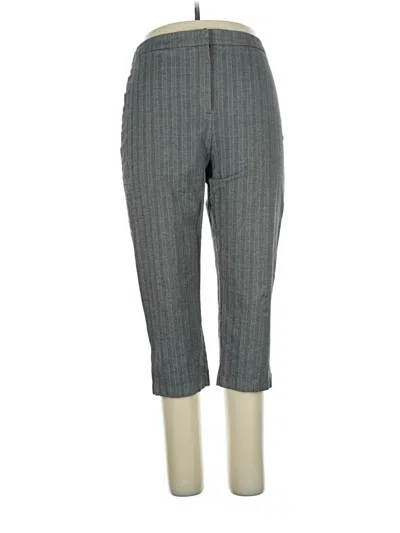 Pre-owned Croft & Barrow Casual Pants In Gray