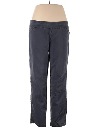 Pre-owned Croft & Barrow Casual Pants In Gray
