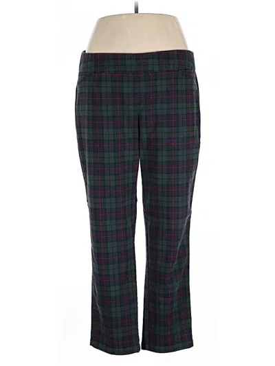 Pre-owned Croft & Barrow Casual Pants In Green