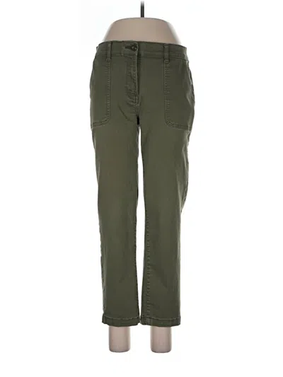 Pre-owned Croft & Barrow Casual Pants In Green