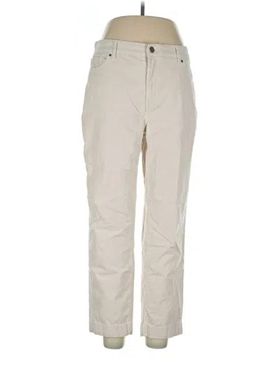 Pre-owned Croft & Barrow Casual Pants In Ivory