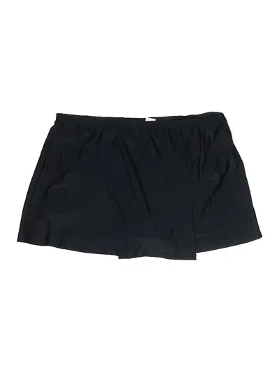 Pre-owned Croft & Barrow Casual Skirt In Black