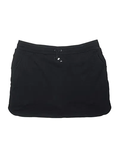 Pre-owned Croft & Barrow Casual Skirt In Black