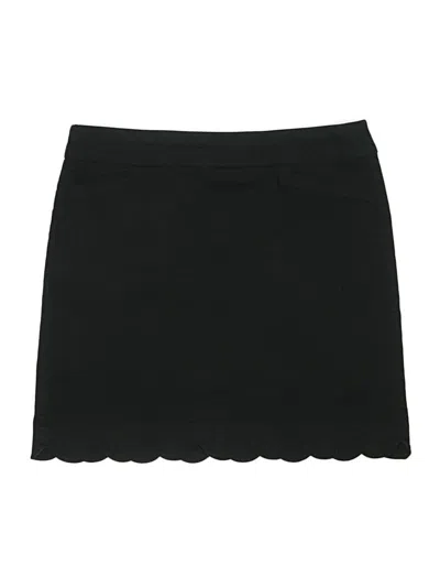 Pre-owned Croft & Barrow Casual Skirt In Black